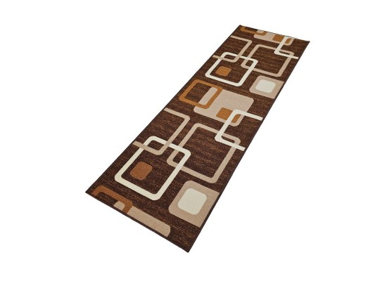 Мокетен килим ERIKA 8024 brown P